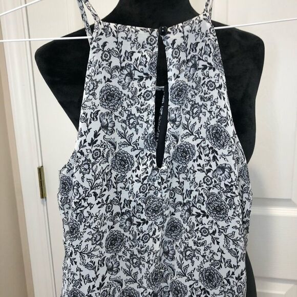 BCX black and white floral jumper romper x small - Picture 7 of 9